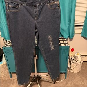 NWT Tommy Hilfiger Gramercy 14eDark Blue Ankle Jeans